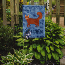 Load image into Gallery viewer, Somali Cat Welcome Garden Flag - Outdoor Decorative Yard Flag CK4988GF