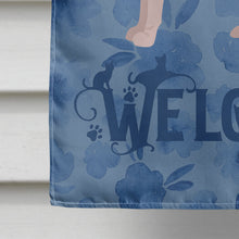 Load image into Gallery viewer, Sphynx Cat Welcome Flag Canvas House Size CK4990CHF
