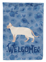 Load image into Gallery viewer, Tonkinese #2 Cat Welcome Flag Canvas House Size CK4996CHF