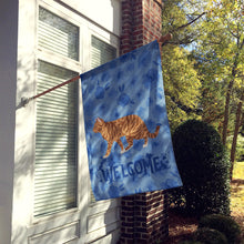 Load image into Gallery viewer, Toyger Cat Welcome Flag Canvas House Size CK4997CHF