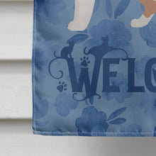 Load image into Gallery viewer, Turkish Van #2 Cat Welcome Flag Canvas House Size CK5000CHF