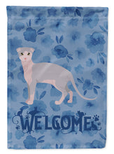 Load image into Gallery viewer, Ukrainian Levkoy Cat Welcome Flag Canvas House Size CK5001CHF