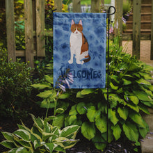 Load image into Gallery viewer, Aegean Cat Welcome Garden Flag - Outdoor Decorative Yard Flag CK5006GF