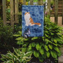 Load image into Gallery viewer, American Curl Cat Welcome Garden Flag - Outdoor Decorative Yard Flag CK5007GF