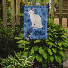 Load image into Gallery viewer, Aphrodite Giant Cat Welcome Garden Flag - Outdoor Decorative Yard Flag CK5010GF