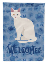 Load image into Gallery viewer, Aphrodite Giant Cat Welcome Garden Flag - Outdoor Decorative Yard Flag CK5010GF