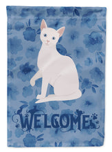 Load image into Gallery viewer, Arabian Mau Cat Welcome Flag Canvas House Size CK5011CHF