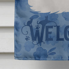 Load image into Gallery viewer, Asian Semi Longhaired Cat Welcome Flag Canvas House Size CK5012CHF