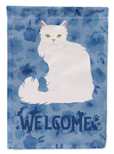 Load image into Gallery viewer, Asian Semi Longhaired Cat Welcome Garden Flag - Outdoor Decorative Yard Flag CK5012GF