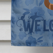 Load image into Gallery viewer, Bengal Cat Welcome Flag Canvas House Size CK5013CHF