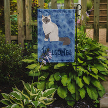 Load image into Gallery viewer, Birman Cat Welcome Garden Flag - Outdoor Decorative Yard Flag CK5014GF