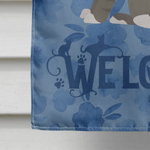 Load image into Gallery viewer, Brazilian Shorthair Cat Welcome Flag Canvas House Size CK5015CHF