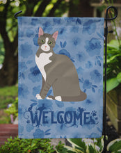 Load image into Gallery viewer, Brazilian Shorthair Cat Welcome Garden Flag - Outdoor Decorative Yard Flag CK5015GF