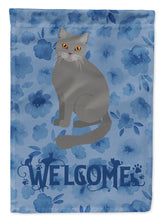 Load image into Gallery viewer, British Semi Longhair Cat Welcome Garden Flag - Outdoor Decorative Yard Flag CK5016GF
