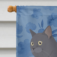 Load image into Gallery viewer, British Shorthair Cat Welcome Flag Canvas House Size CK5017CHF