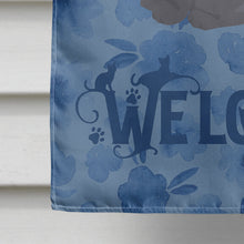 Load image into Gallery viewer, British Shorthair Cat Welcome Flag Canvas House Size CK5017CHF