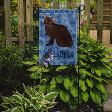 Load image into Gallery viewer, Burmese Cat Welcome Garden Flag - Outdoor Decorative Yard Flag CK5019GF