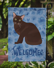 Load image into Gallery viewer, Burmese Cat Welcome Garden Flag - Outdoor Decorative Yard Flag CK5019GF