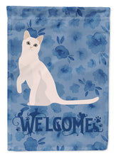 Load image into Gallery viewer, Burmilla #1 Cat Welcome Flag Canvas House Size CK5021CHF