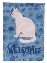 Load image into Gallery viewer, Burmilla #2 Cat Welcome Flag Canvas House Size CK5022CHF