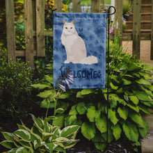 Load image into Gallery viewer, Chantilly Tiffany Cat Welcome Garden Flag - Outdoor Decorative Yard Flag CK5023GF