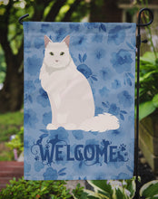Load image into Gallery viewer, Chantilly Tiffany Cat Welcome Garden Flag - Outdoor Decorative Yard Flag CK5023GF