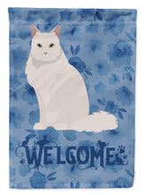 Load image into Gallery viewer, Chantilly Tiffany Cat Welcome Garden Flag - Outdoor Decorative Yard Flag CK5023GF
