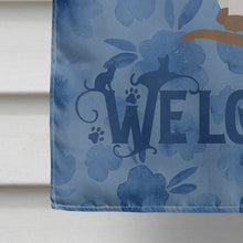 Load image into Gallery viewer, Colorpoint Shorthair Cat Welcome Flag Canvas House Size CK5027CHF