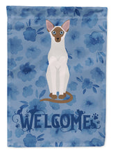 Load image into Gallery viewer, Colorpoint Shorthair Cat Welcome Flag Canvas House Size CK5027CHF