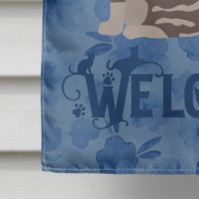 Load image into Gallery viewer, Foldex Exotic Fold Cat Welcome Flag Canvas House Size CK5034CHF