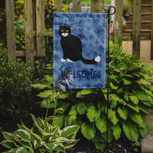 Load image into Gallery viewer, Foldex Exotic Fold #2 Cat Welcome Garden Flag - Outdoor Decorative Yard Flag CK5035GF