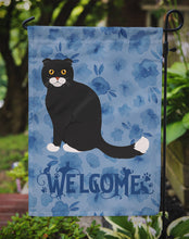 Load image into Gallery viewer, Foldex Exotic Fold #2 Cat Welcome Garden Flag - Outdoor Decorative Yard Flag CK5035GF