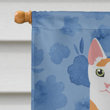 Load image into Gallery viewer, Japanese Bobtail Cat Welcome Flag Canvas House Size CK5037CHF