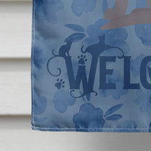 Load image into Gallery viewer, Korat Cat Welcome Flag Canvas House Size CK5039CHF