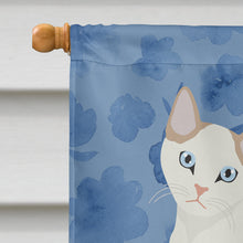 Load image into Gallery viewer, Korean Bobtail Cat Welcome Flag Canvas House Size CK5040CHF