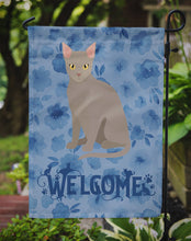 Load image into Gallery viewer, Malayan Cat Welcome Garden Flag - Outdoor Decorative Yard Flag CK5041GF