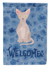 Load image into Gallery viewer, Minskin Cat Welcome Garden Flag - Outdoor Decorative Yard Flag CK5042GF