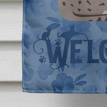 Load image into Gallery viewer, Ocicat Cat Welcome Flag Canvas House Size CK5045CHF