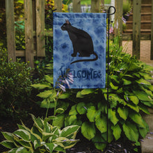 Load image into Gallery viewer, Ojos Azules Cat Welcome Garden Flag - Outdoor Decorative Yard Flag CK5047GF
