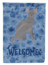 Load image into Gallery viewer, Oriental Shorthair Cat Welcome Flag Canvas House Size CK5049CHF
