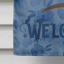 Load image into Gallery viewer, Raas Cat Welcome Flag Canvas House Size CK5052CHF