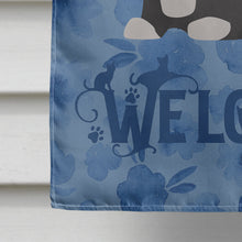 Load image into Gallery viewer, Ragamuffin Cat Welcome Flag Canvas House Size CK5053CHF