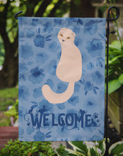 Load image into Gallery viewer, Scottish Fold Cat Welcome Garden Flag - Outdoor Decorative Yard Flag CK5055GF