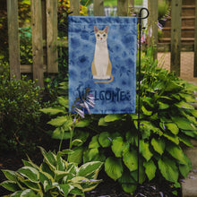 Load image into Gallery viewer, Singapura #2 Cat Welcome Garden Flag - Outdoor Decorative Yard Flag CK5062GF