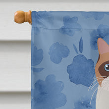 Load image into Gallery viewer, Snowshoe Cat Welcome Flag Canvas House Size CK5063CHF