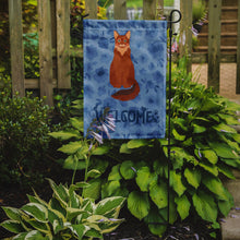 Load image into Gallery viewer, Somali Cat Welcome Garden Flag - Outdoor Decorative Yard Flag CK5065GF