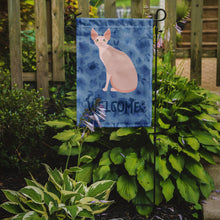 Load image into Gallery viewer, Sphynx #2 Cat Welcome Garden Flag - Outdoor Decorative Yard Flag CK5067GF