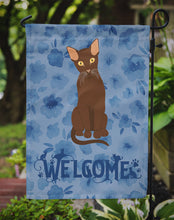 Load image into Gallery viewer, Suphalak Cat Welcome Garden Flag - Outdoor Decorative Yard Flag CK5069GF