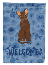 Load image into Gallery viewer, Suphalak Cat Welcome Garden Flag - Outdoor Decorative Yard Flag CK5069GF