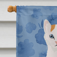 Load image into Gallery viewer, Turkish Van Cat Welcome Flag Canvas House Size CK5074CHF